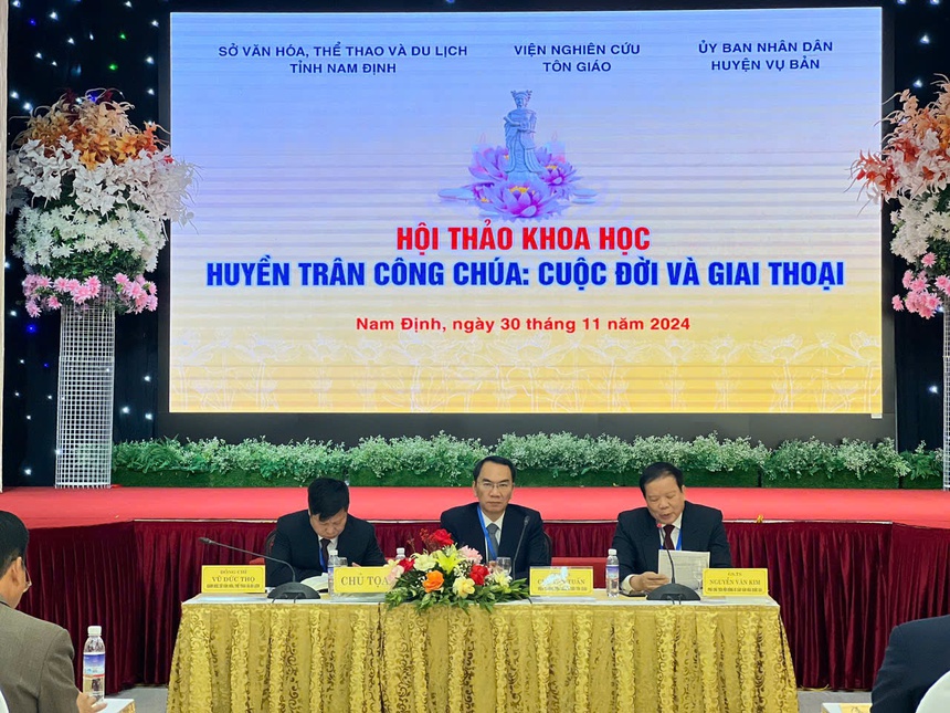 Hội thảo khoa học "Huyền Trân công chúa: Cuộc đời và giai thoại" - Ảnh 1. Hội thảo khoa học "Huyền Trân công chúa: Cuộc đời và giai thoại" - Ảnh 1.