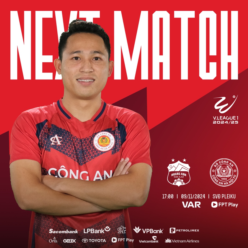 Lịch thi đấu V-League vòng 7: Tâm điểm trận HAGL vs CAHN - Ảnh 1. Lịch thi đấu V-League vòng 7: Tâm điểm trận HAGL vs CAHN - Ảnh 1.