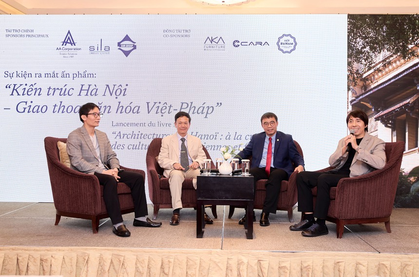 Sách "Kiến trúc Hà Nội - Giao thoa văn hóa Việt - Pháp": "Đánh thức" di sản kiến trúc một cách xứng đáng - Ảnh 3.