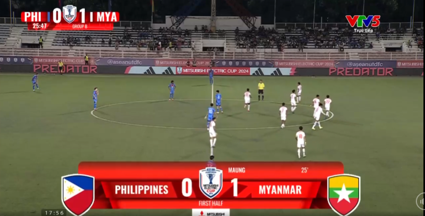 VTV5 VTV6 trực tiếp bóng đá Philippines vs Myanmar 17h30 hôm nay 12/12, vòng bảng AFF Cup 2024 - Ảnh 3.