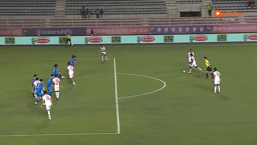 TRỰC TIẾP bóng đá Philippines vs Myanmar (0-1): Siêu phẩm đá phạt - Ảnh 2.