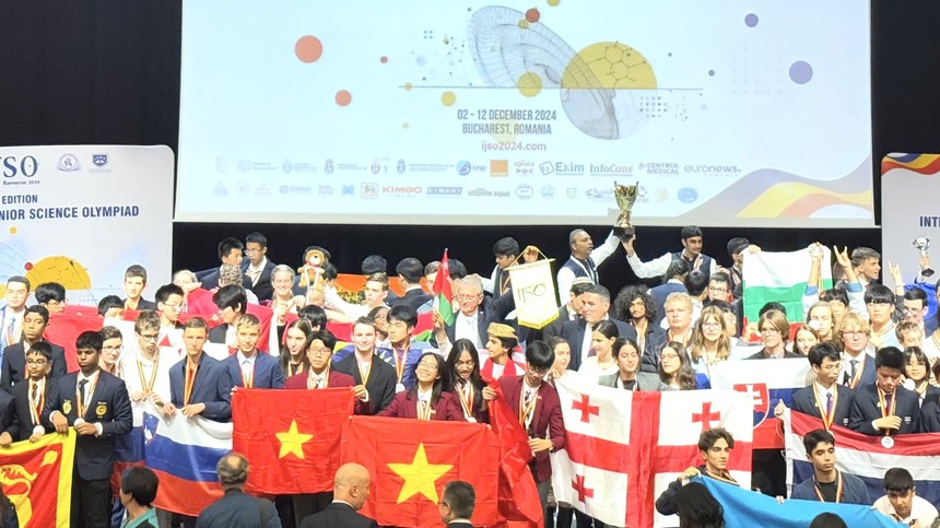 Cả 6 học sinh Hà Nội giành huy chương tại Kỳ thi IJSO 2024 - Ảnh 2.