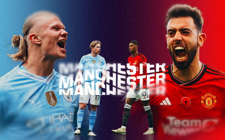 Link xem trực tiếp bóng đá Man City vs MU vs 23h30 hôm nay, vòng 16 Ngoại hạng Anh - Ảnh 2. Link xem trực tiếp bóng đá Man City vs MU vs 23h30 hôm nay, vòng 16 Ngoại hạng Anh - Ảnh 2.