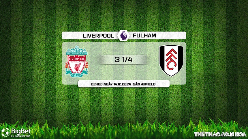 Nhận định, soi tỷ lệ Liverpool vs Fulham 22h00 ngày 5/12, vòng 16 Ngoại hạng Anh - Ảnh 8. Nhận định, soi tỷ lệ Liverpool vs Fulham 22h00 ngày 5/12, vòng 16 Ngoại hạng Anh - Ảnh 8.