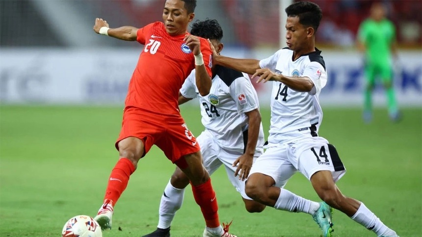 Trực tiếp bóng đá Timor Leste vs Singapore