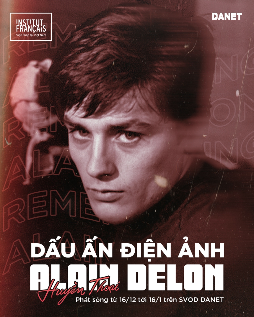 Chương trình "Tri ân huyền thoại Alain Delon - Dấu ấn điện ảnh Pháp" - Ảnh 1. Chương trình "Tri ân huyền thoại Alain Delon - Dấu ấn điện ảnh Pháp" - Ảnh 1.