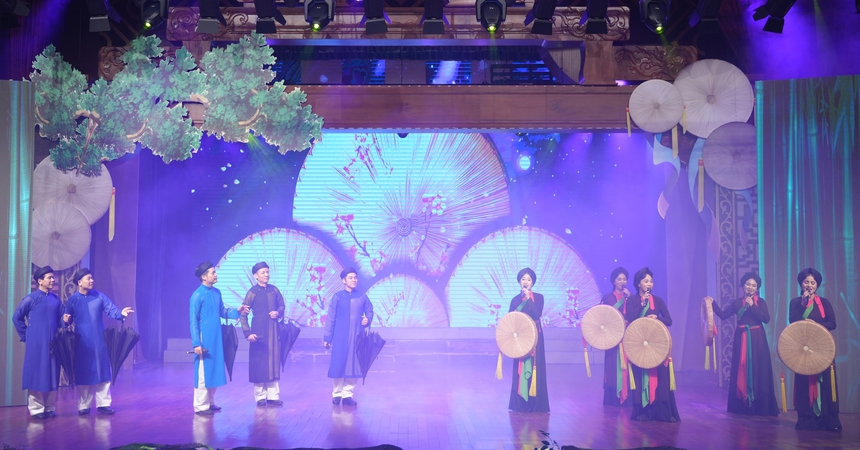 Nghệ sĩ Thu Hiền: Tiết lộ lý do mang dân ca Quan họ Bắc Ninh đến sân khấu biểu diễn ở Hà Nội - Ảnh 1.