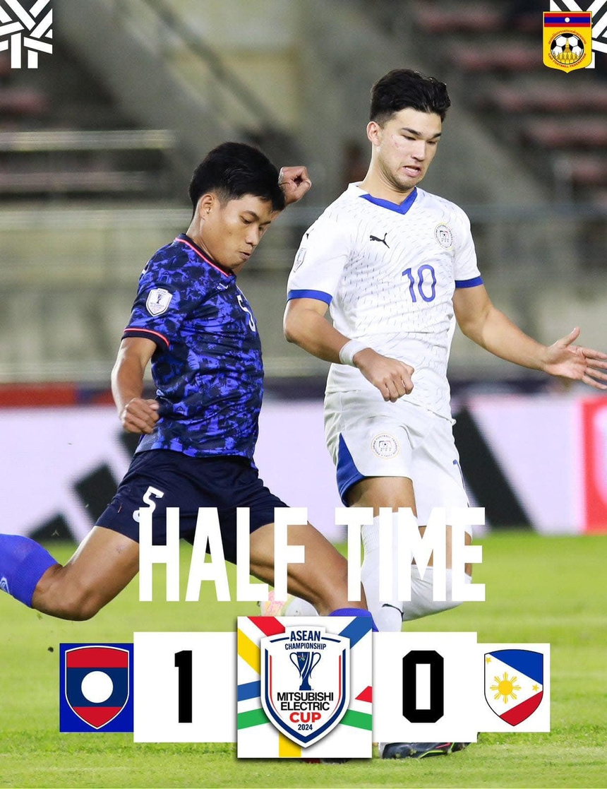 TRỰC TIẾP bóng đá Lào vs Philippines: Chủ nhà gây bất ngờ (H2) - Ảnh 3.