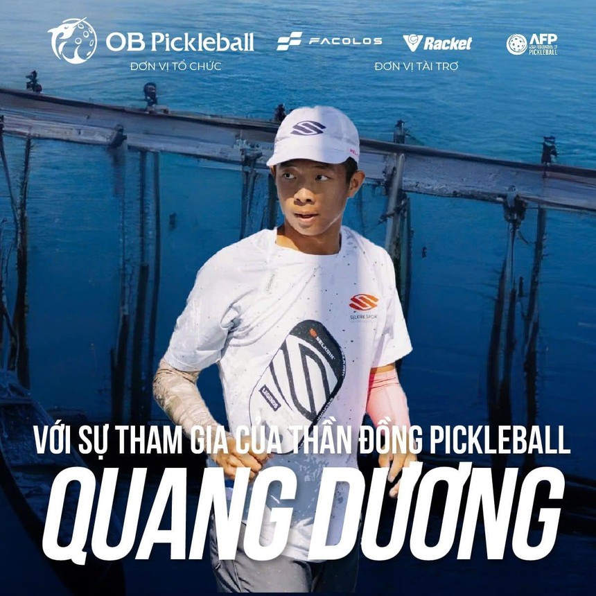 "Thần đồng" Quang Dương cùng hàng loạt tay vợt đình đám tranh tài tại giải Pickleball lớn nhất trong năm - Ảnh 3.