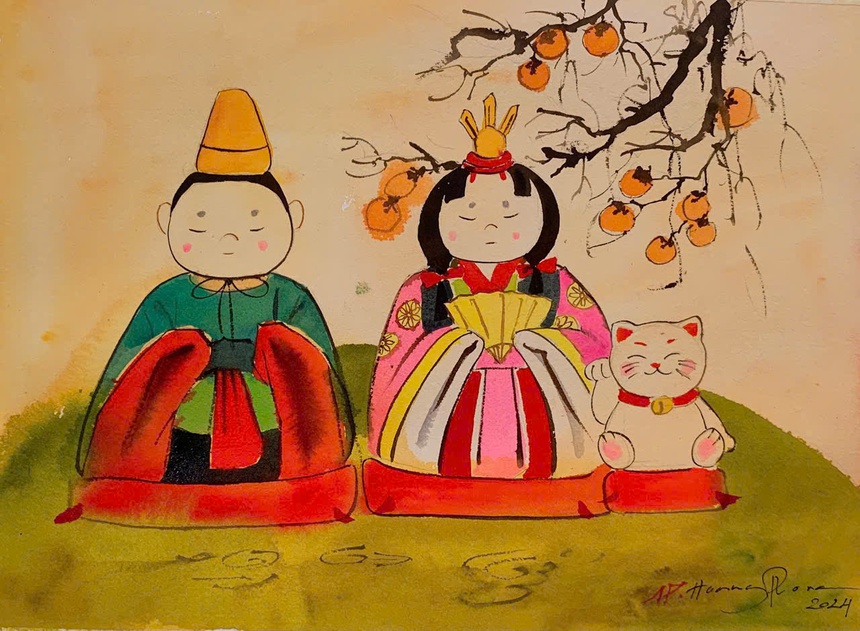 Hoạ sĩ Hoàng Phong: Đến núi Bà Đen để đánh thức sự tĩnh lặng - Ảnh 3. Hoạ sĩ Hoàng Phong: Đến núi Bà Đen để đánh thức sự tĩnh lặng - Ảnh 3.