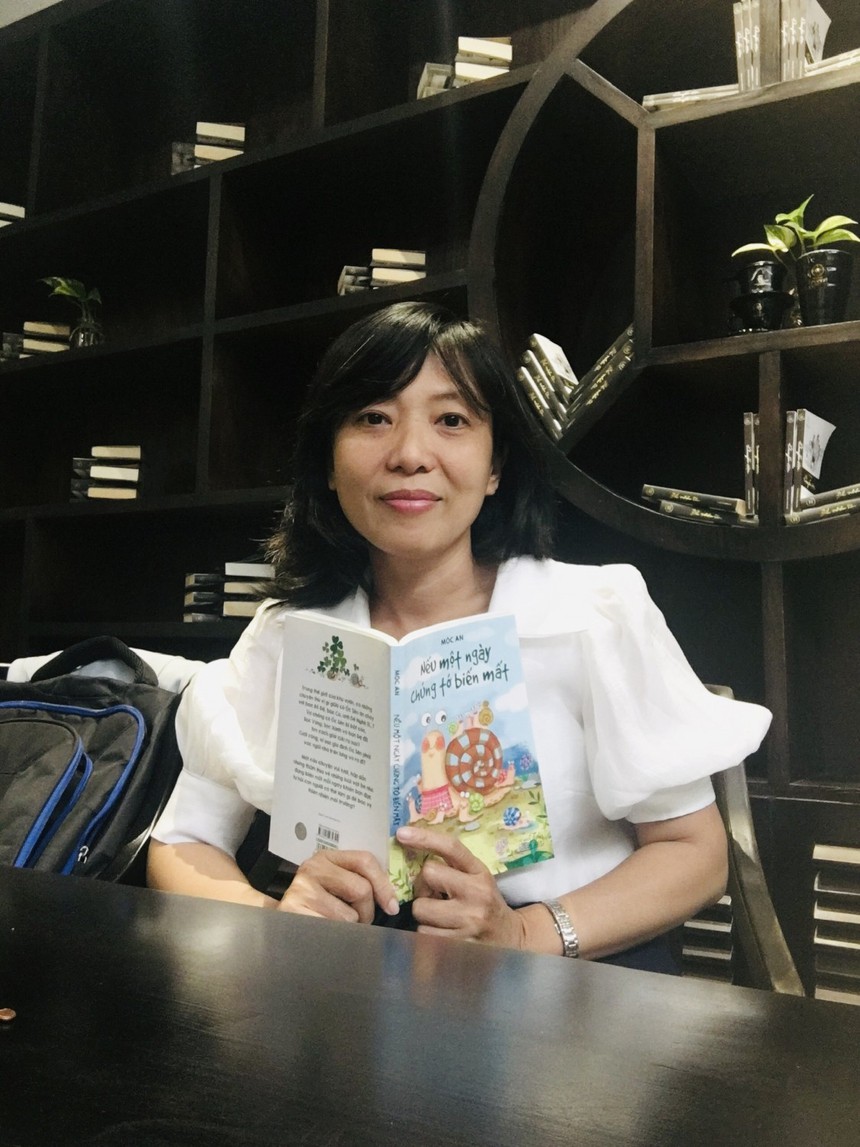 Nhà văn Mộc An: Viết cho thiếu nhi là viết cho tuổi thơ mình - Ảnh 1. Nhà văn Mộc An: Viết cho thiếu nhi là viết cho tuổi thơ mình - Ảnh 1.