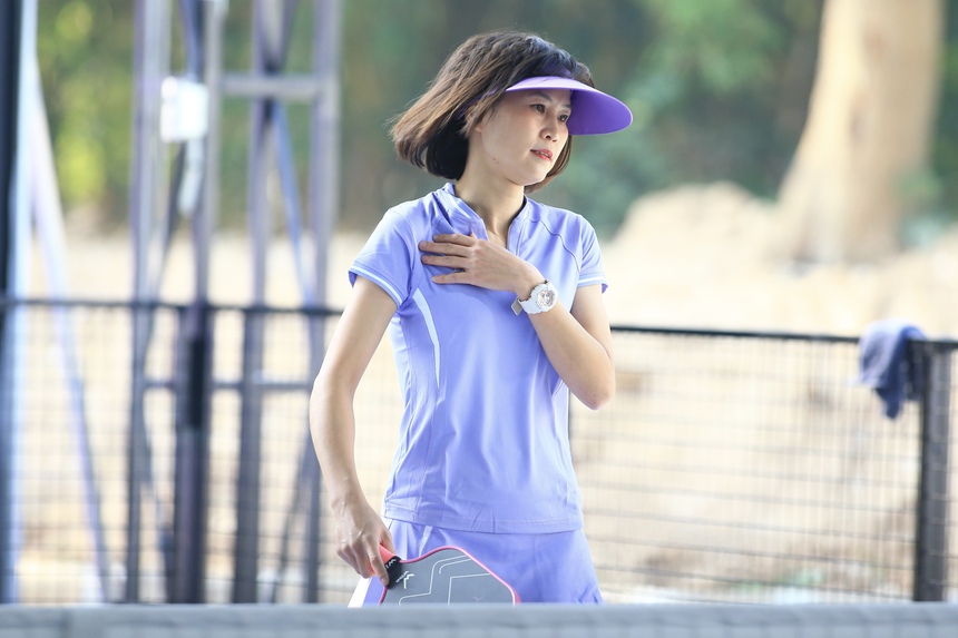 Ngắm dàn 'chị đẹp' của thể thao Việt Nam tại giải pickleball dành riêng cho phái nữ - Ảnh 3. Ngắm dàn 'chị đẹp' của thể thao Việt Nam tại giải pickleball dành riêng cho phái nữ - Ảnh 3.