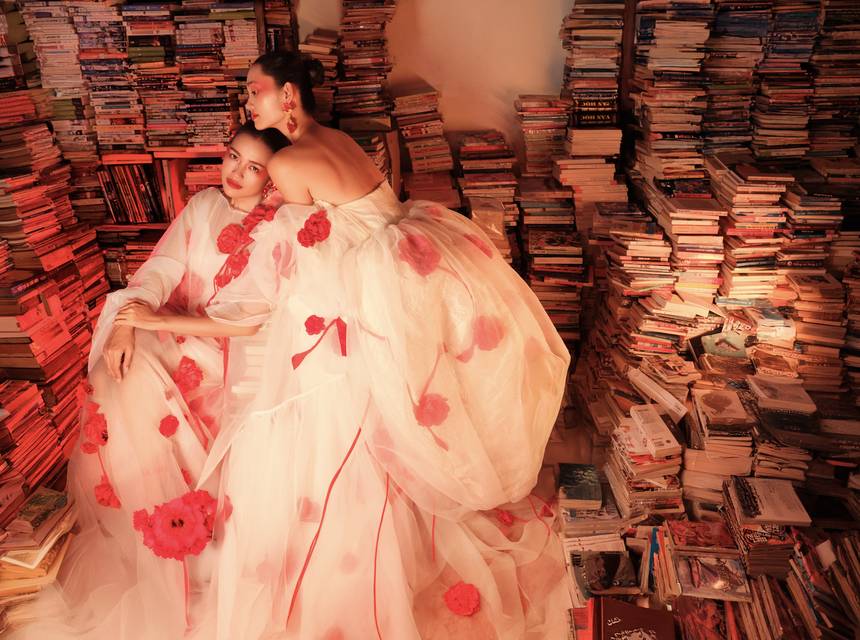 Hoa hậu Khánh Vân, Lê Hoàng Phương diện đồ VUNGOC&SON - Ảnh 4. Hoa hậu Khánh Vân, Lê Hoàng Phương diện đồ VUNGOC&SON - Ảnh 4.