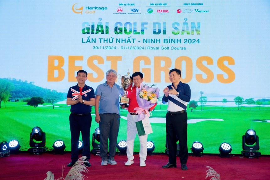 Khai mạc "Giải golf Di sản" lần thứ nhất - Ninh Bình 2024 - Ảnh 3.