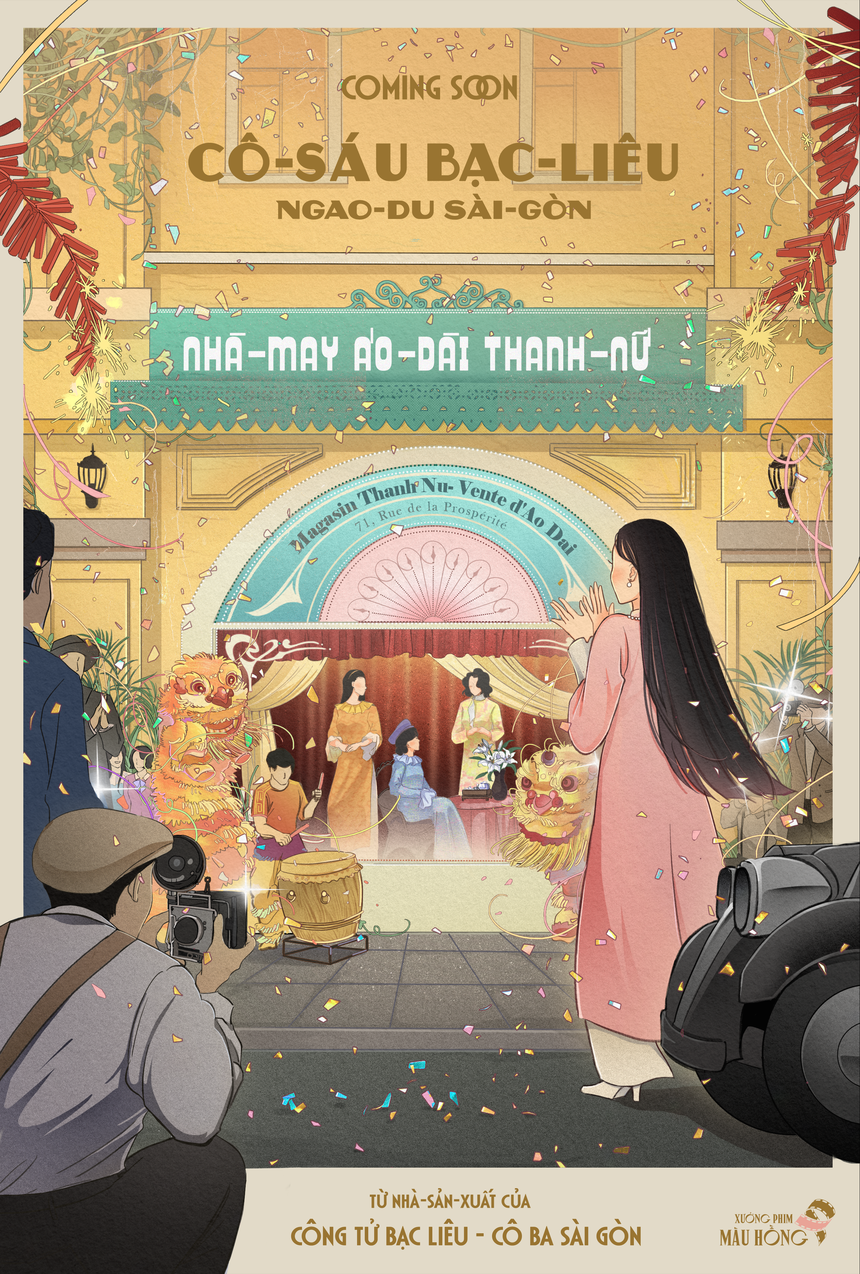 'Cô Ba Sài Gòn' ra mắt phần 2, tạo nên vũ trụ điện ảnh với 'Công tử Bạc Liêu' - Ảnh 2. 'Cô Ba Sài Gòn' ra mắt phần 2, tạo nên vũ trụ điện ảnh với 'Công tử Bạc Liêu' - Ảnh 2.