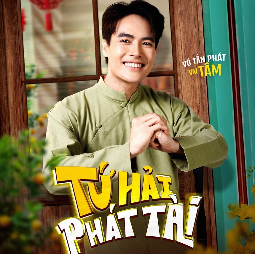 "Điểm danh" dàn "nam thần" trong "Tứ Hải phát tài": Võ Cảnh, Võ Tấn Phát, Gin Tuấn Kiệt… - Ảnh 4.