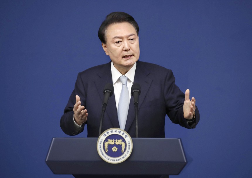 Hàn Quốc bắt đầu phiên tòa luận tội Tổng thống Yoon Suk Yeol - Ảnh 1.