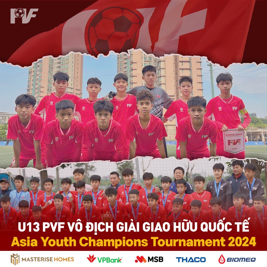 Đội bóng trẻ Việt Nam vô địch sau khi thắng liên tiếp trước các đại diện của Hàn Quốc và Trung Quốc - Ảnh 1. Đội bóng trẻ Việt Nam vô địch sau khi thắng liên tiếp trước các đại diện của Hàn Quốc và Trung Quốc - Ảnh 1.