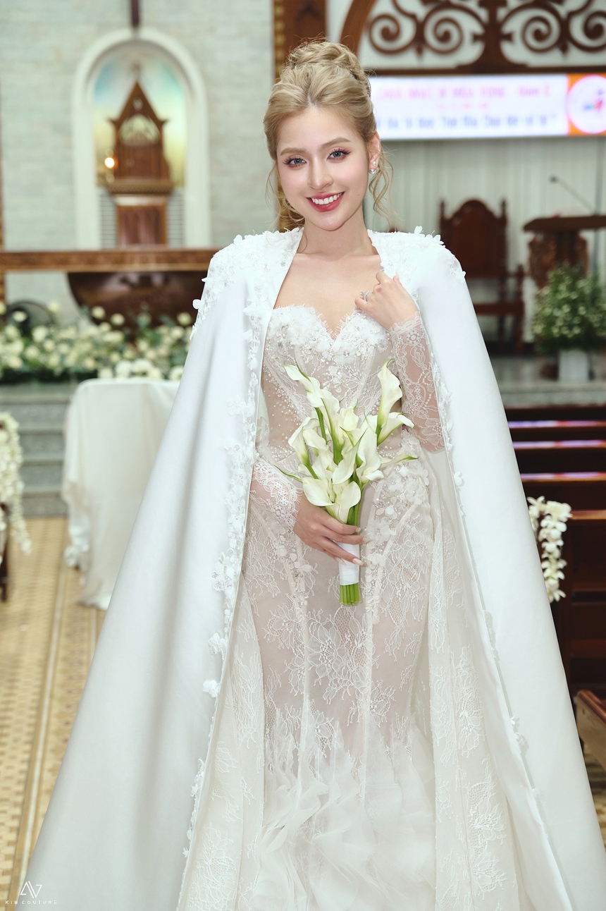 Trần Thanh Tâm đặt may 7 thiết kế váy cưới cho ngày trọng đại - Ảnh 2.