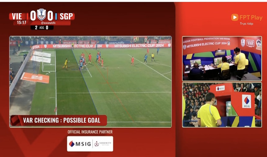 Truyền thông Singapore phàn nàn về VAR khi đội nhà bị loại, tiếc nuối về bàn thắng bị từ chối trước Việt Nam - Ảnh 1.