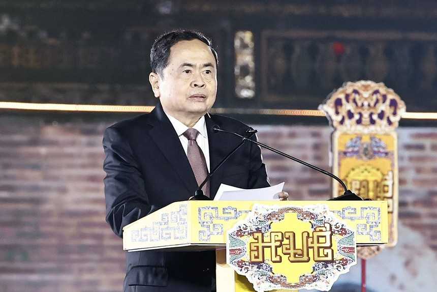 Chủ tịch Quốc hội Trần Thanh Mẫn: Xây dựng thành phố Huế trực thuộc Trung ương xanh, hiện đại, thông minh, hạnh phúc - Ảnh 1. Chủ tịch Quốc hội Trần Thanh Mẫn: Xây dựng thành phố Huế trực thuộc Trung ương xanh, hiện đại, thông minh, hạnh phúc - Ảnh 1.