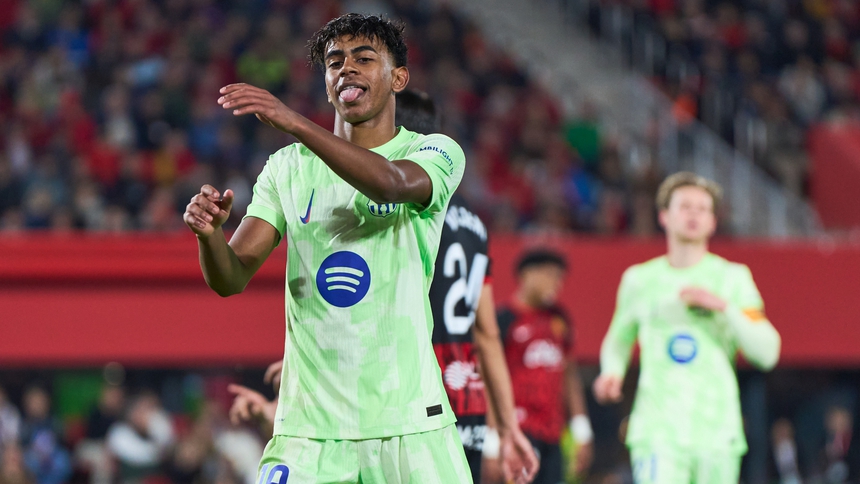 Lamine Yamal kiến tạo bằng trivela, Rapinha tỏa sáng với cú đúp, Barcelona thắng 5 sao - Ảnh 3. Lamine Yamal kiến tạo bằng trivela, Rapinha tỏa sáng với cú đúp, Barcelona thắng 5 sao - Ảnh 3.