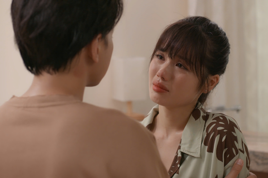 Tú Vi không ghen khi Văn Anh đóng cảnh nhạy cảm với Trâm Anh trong "Tiểu tam không có lỗi?" - Ảnh 2.