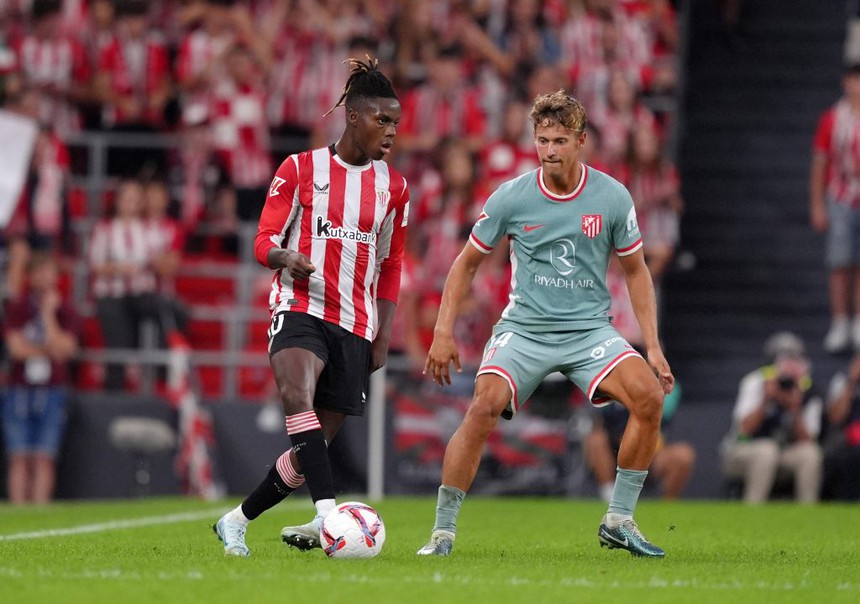 7 "ông lớn" Châu Âu theo đuổi Nico Williams