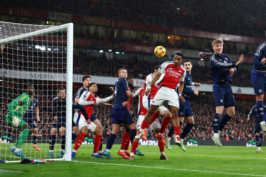 Arsenal và sức mạnh không thể ngăn cản từ các pha bóng cố định - Ảnh 1. Arsenal và sức mạnh không thể ngăn cản từ các pha bóng cố định - Ảnh 1.