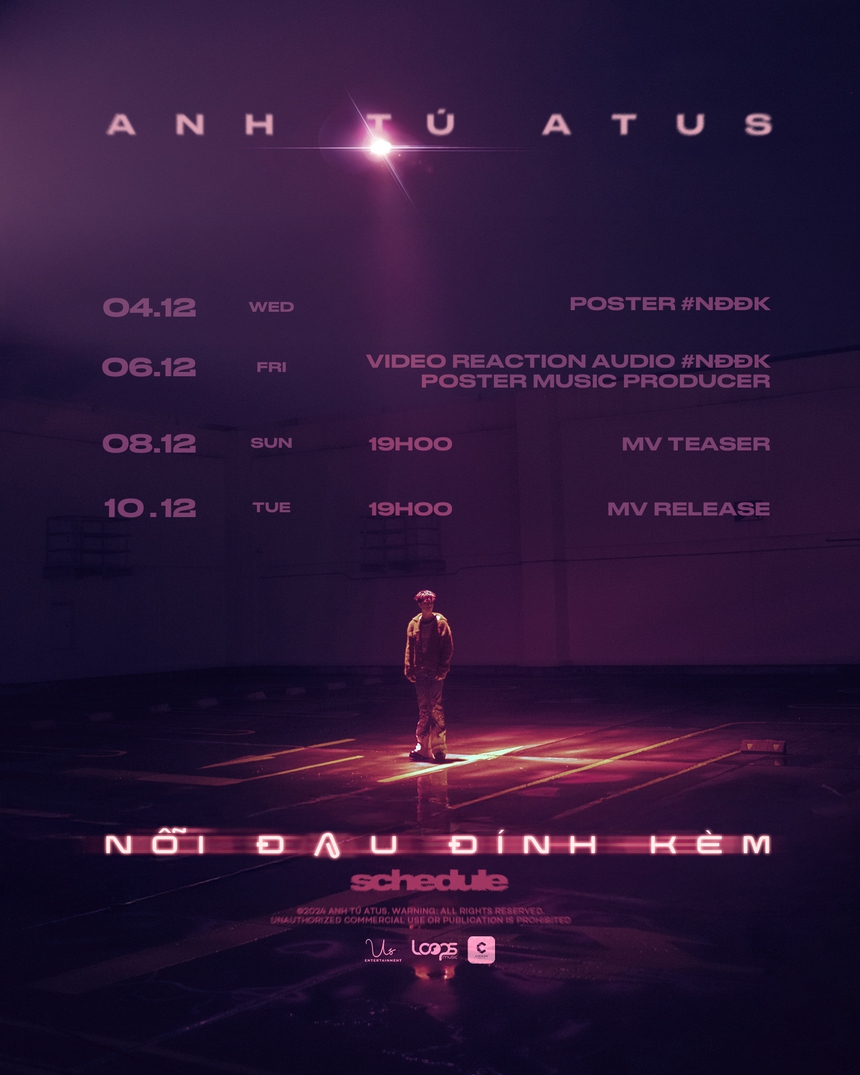 Anh Tú Atus tung poster "Nỗi đau đính kèm", trở lại đường đua âm nhạc - Ảnh 4.