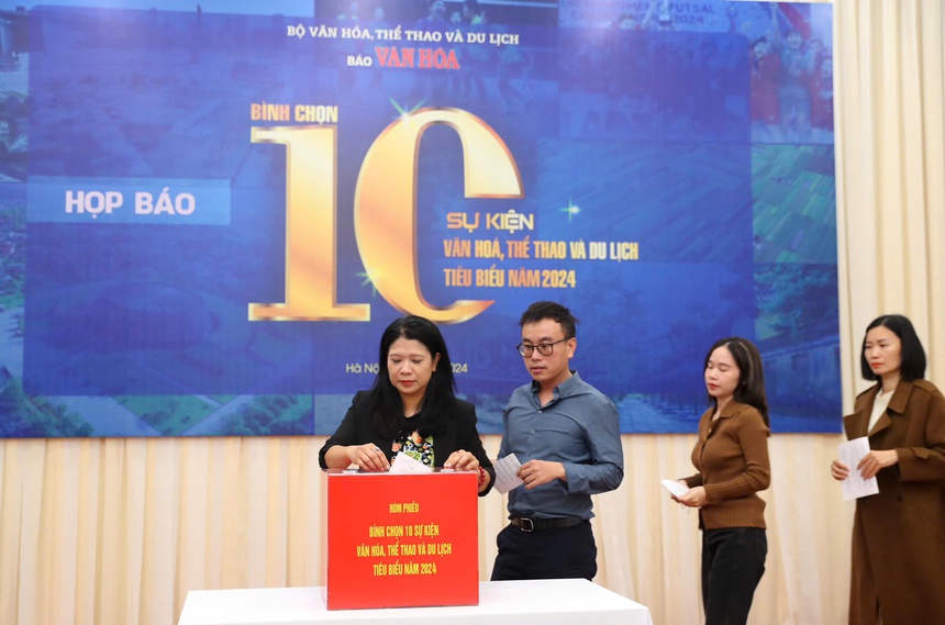 Bình chọn 10 sự kiện Văn hoá, Thể thao và Du lịch tiêu biểu năm 2024 - Ảnh 2. Bình chọn 10 sự kiện Văn hoá, Thể thao và Du lịch tiêu biểu năm 2024 - Ảnh 2.