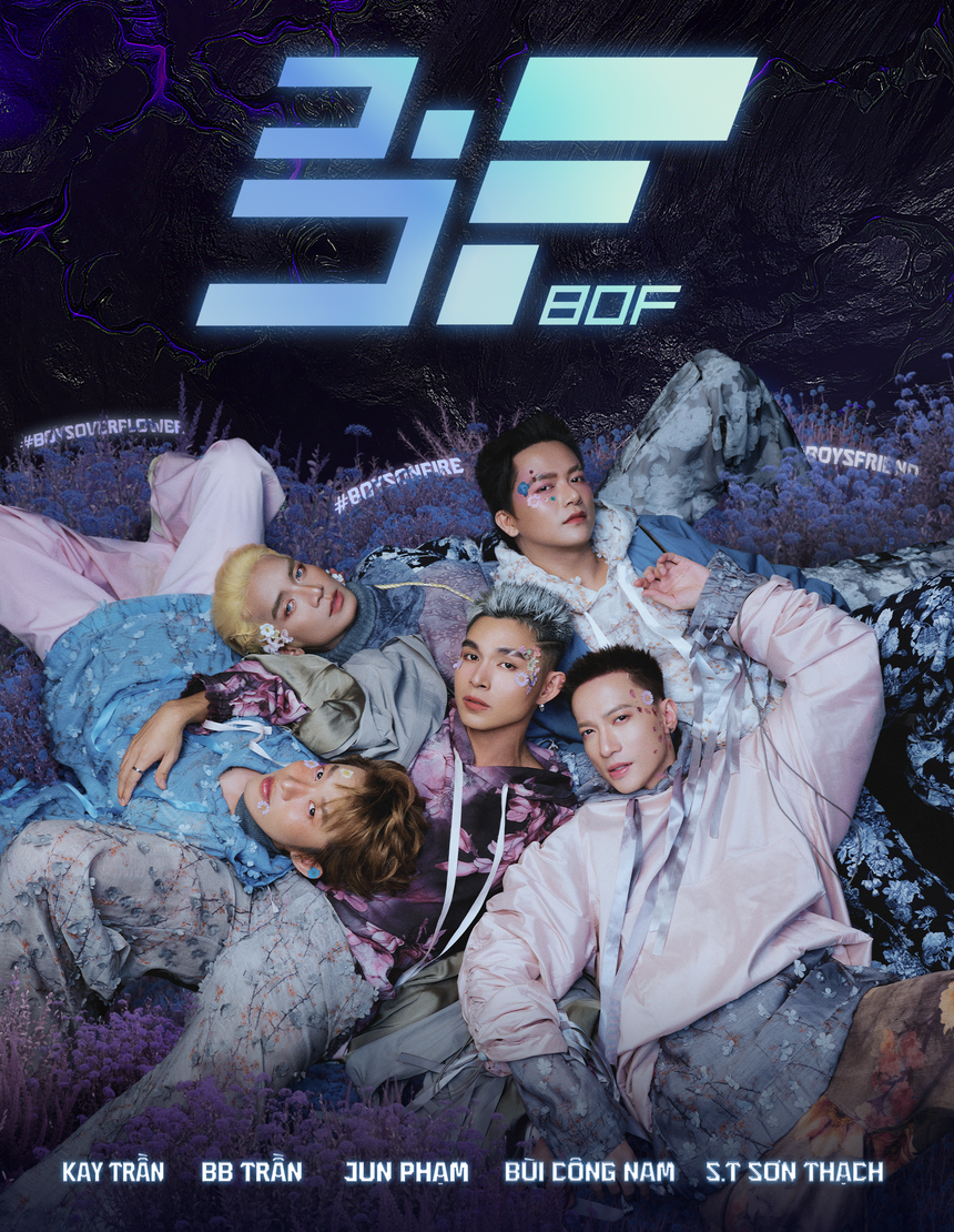 5 anh tài của show “Anh trai vượt ngàn chông gai” hợp lực debut nhóm nhạc B.O.F - Ảnh 1. 5 anh tài của show “Anh trai vượt ngàn chông gai” hợp lực debut nhóm nhạc B.O.F - Ảnh 1.