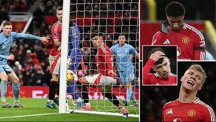 Công làm thủ phá, MU nhận trái đắng ngay tại Old Trafford, tiếp tục chìm sâu trên bảng xếp hạng - Ảnh 1. Công làm thủ phá, MU nhận trái đắng ngay tại Old Trafford, tiếp tục chìm sâu trên bảng xếp hạng - Ảnh 1.