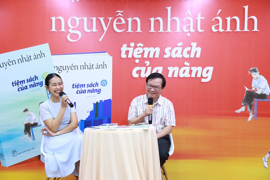 Đọc "Tiệm sách của nàng": Một Nguyễn Nhật Ánh quen mà lạ - Ảnh 1. Đọc "Tiệm sách của nàng": Một Nguyễn Nhật Ánh quen mà lạ - Ảnh 1.