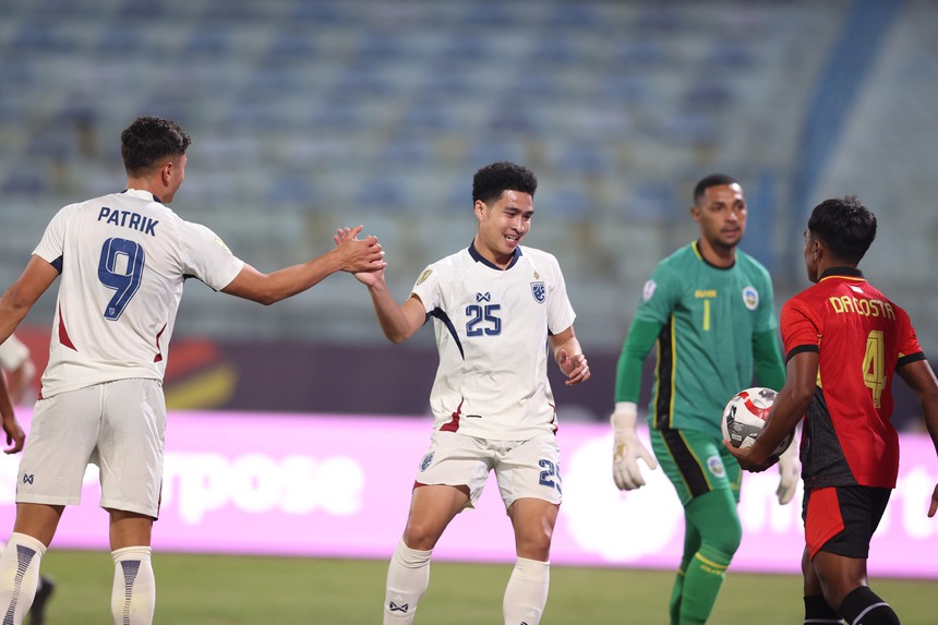 Đại thắng 10 sao trước Timor Leste, Thái Lan khẳng định vị thế ứng viên vô địch AFF Cup 2024 - Ảnh 2.