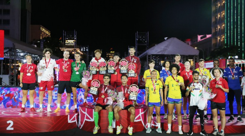 Thái Lan vượt trội ở Giải vô địch Teqball thế giới 2024 - Ảnh 2.