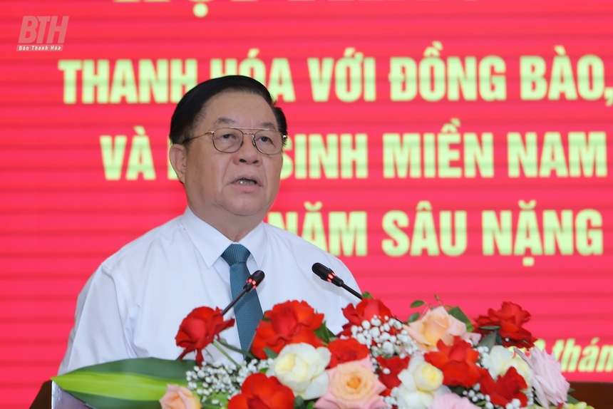 Chị Hằng biên tập - Hội thảo khoa học "Thanh Hóa với đồng bào, cán bộ, chiến sĩ và học sinh miền Nam tập kết ra Bắc - 70 năm sâu nặng nghĩa tình” - Ảnh 7.