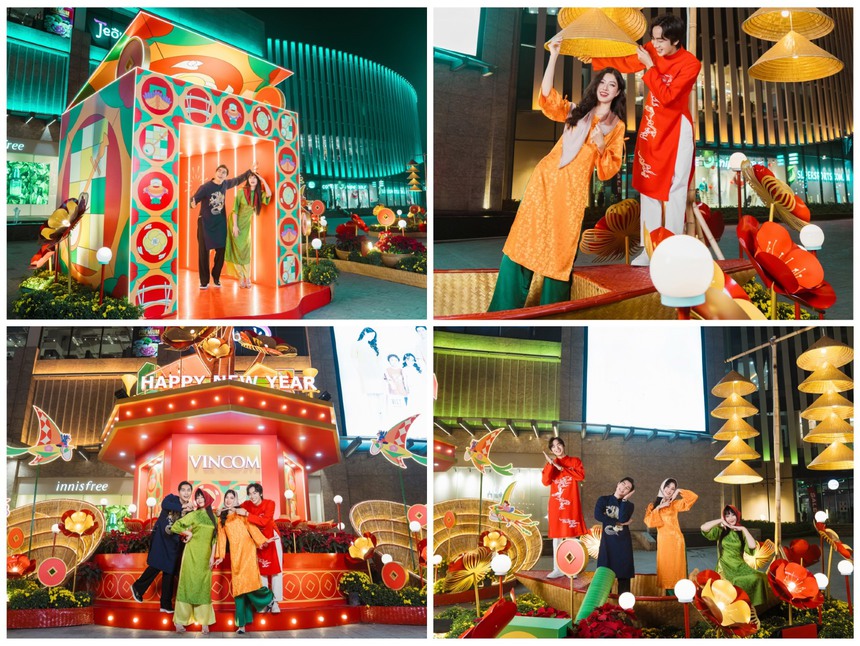 Đón Tết Việt trong không gian văn hóa sáng tạo độc bản tại Vincom - Ảnh 3.