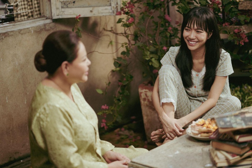 'Gặp lại chị bầu' - Gia đình chắp vá vừa cười vừa khóc trên đường đua phim Tết - Ảnh 3.