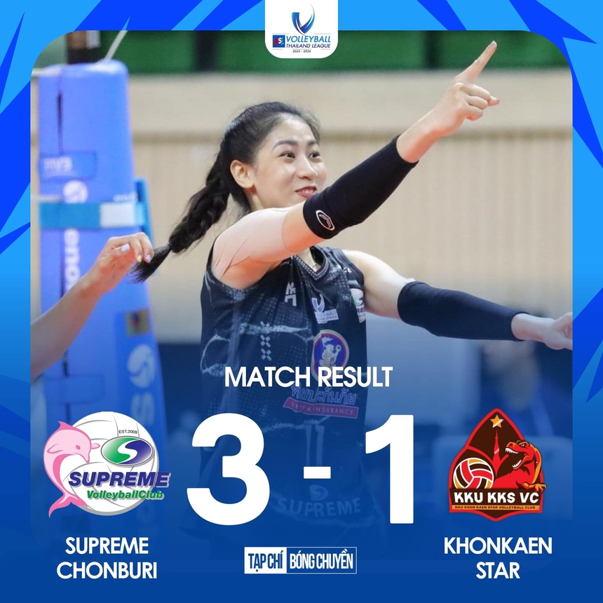 Hoa khôi bóng chuyền Việt Nam giành chiến thắng ở Thái Lan đúng dịp sinh nhật, giúp đội nhà vào bán kết - Ảnh 2. Hoa khôi bóng chuyền Việt Nam giành chiến thắng ở Thái Lan đúng dịp sinh nhật, giúp đội nhà vào bán kết - Ảnh 2.