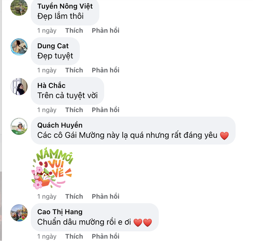 Vợ Bùi Tiến Dũng cùng mẹ gây sốt khi hóa thân thành 'gái Mường', fan đua nhau đặt biệt danh mới - Ảnh 5.