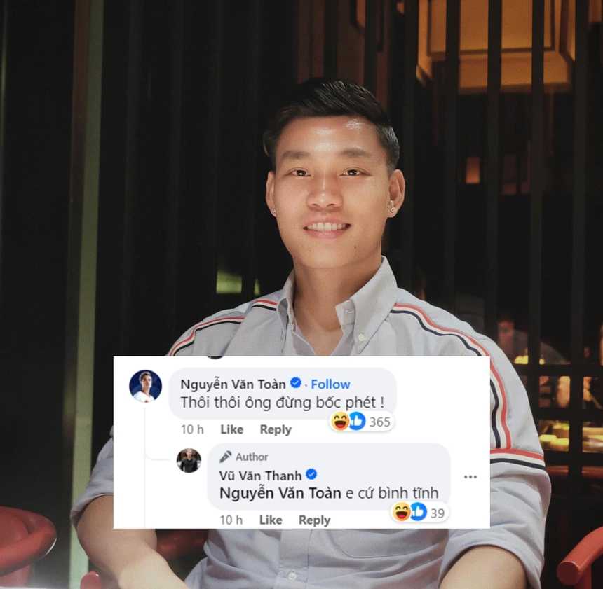 Văn Toàn dành cả ngày Valentine để đi...bình luận dạo, trêu chọc đồng đội - Ảnh 2.