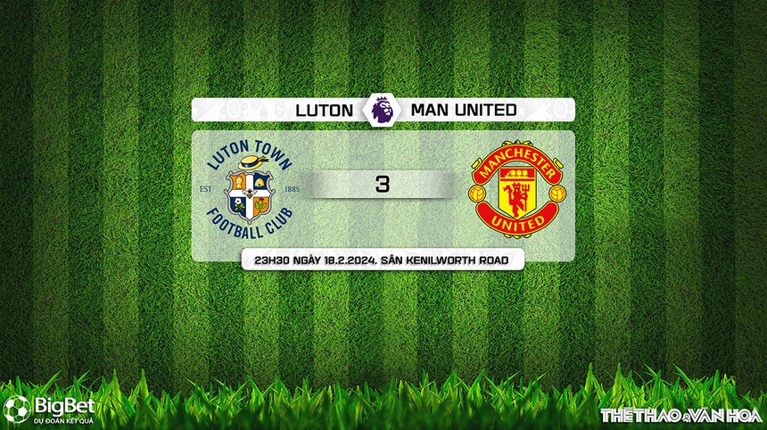 Nhận định bóng đá Luton vs MU (23h30, 18/2), Ngoại hạng Anh vòng 25 - Ảnh 10. Nhận định bóng đá Luton vs MU (23h30, 18/2), Ngoại hạng Anh vòng 25 - Ảnh 10.