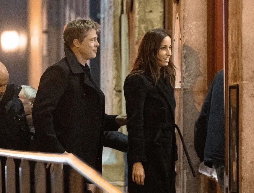 Brad Pitt 'tìm lại được tia sáng đời mình' với bạn gái Ines de Ramon - Ảnh 2. Brad Pitt 'tìm lại được tia sáng đời mình' với bạn gái Ines de Ramon - Ảnh 2.