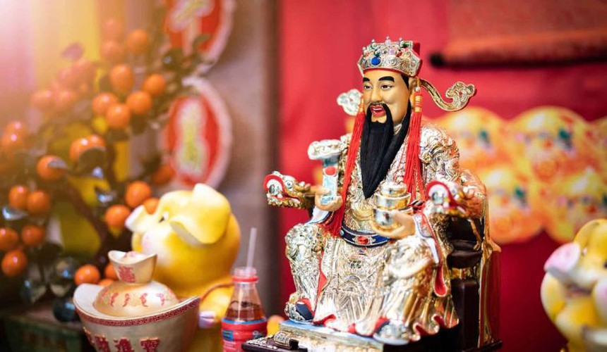 Văn khấn vía Thần Tài ngày mùng 10 tháng Giêng năm Giáp Thìn - Ảnh 1.