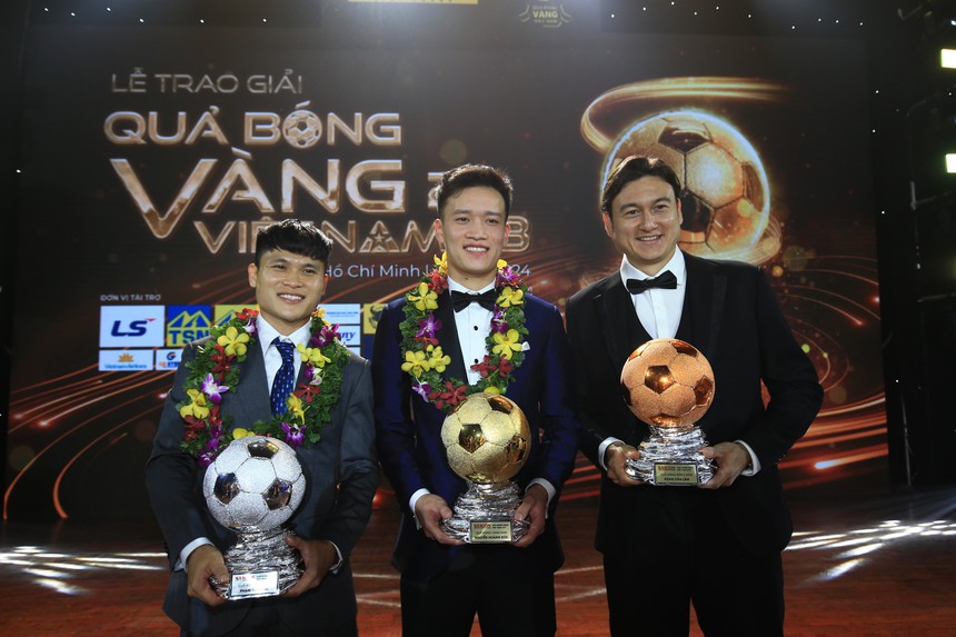 Quả bóng Vàng Việt Nam 2023: Vinh danh Hoàng Đức và Kim Thanh - Ảnh 1.