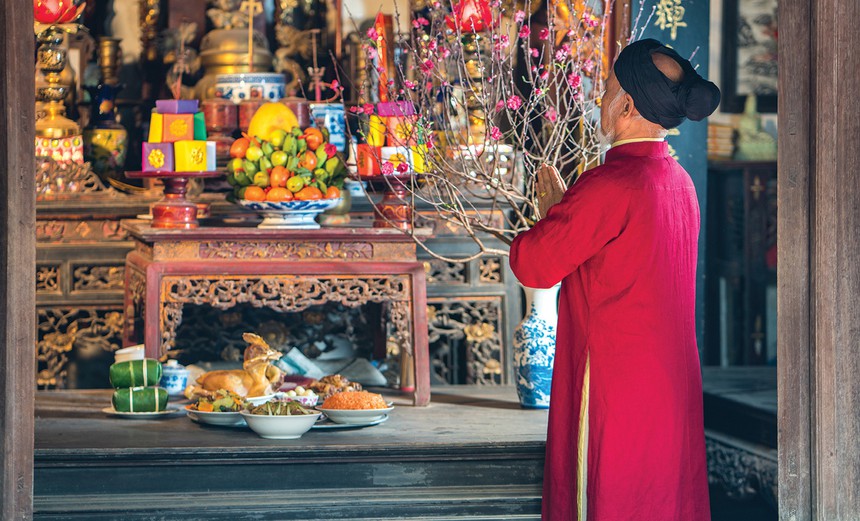 Văn khấn Tất niên ngày 30 Tết Nguyên đán Giáp Thìn - Ảnh 1.