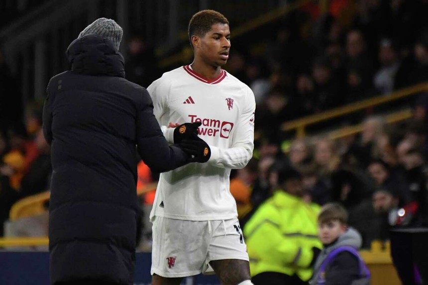 Rashford tiếp tục ghi bàn cho MU sau sự cố tiệc tùng, Ten Hag tính sao? - Ảnh 4.