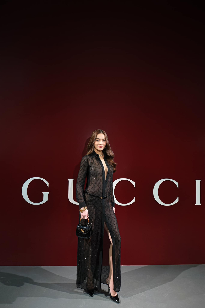 Hà Hồ chia sẻ bí quyết toả sáng ở show Gucci sau lần 'lên đồ' chấn động - Ảnh 3. Hà Hồ chia sẻ bí quyết toả sáng ở show Gucci sau lần 'lên đồ' chấn động - Ảnh 3.