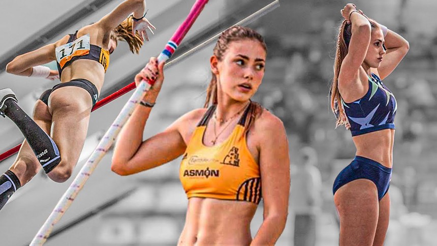 Chiêm ngưỡng vóc dáng nuột nà của VĐV nhảy sào gợi cảm nhất thế giới - Ảnh 3.